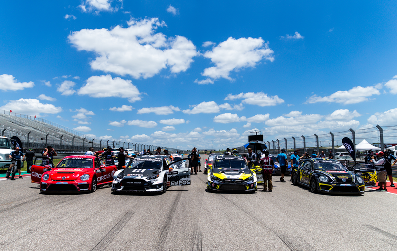 Illustration for article titled Americas Rallycross Cooked In The Texas Heat During Its First Race In Austin